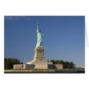 Standbeeld van de Vrijheid op Liberty Island in Ne