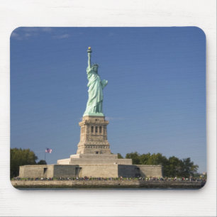 Standbeeld van de Vrijheid op Liberty Island in Ne Muismat