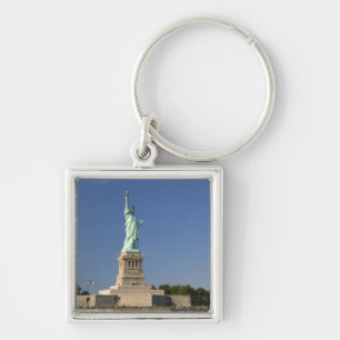 Standbeeld van de Vrijheid op Liberty Island in Ne Sleutelhanger