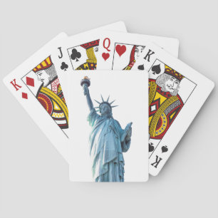 Standbeeld van de Vrijheid Pokerkaarten