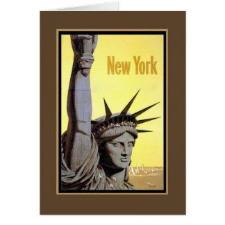standbeeld van de vrijheid van de poster new york