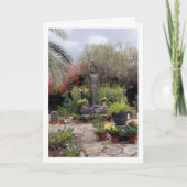 Standbeeld van Frans van Assisi in Kafarnaüm Kaart (Voorkant)