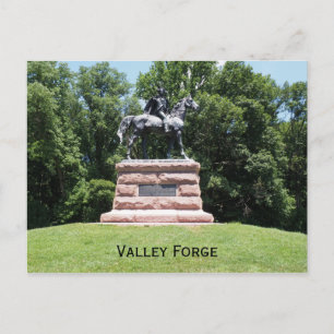 Standbeeld van generaal Anthony Wayne Briefkaart