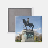 Standbeeld van George Washington Magnet Magneet (Voorkant / Achterkant)