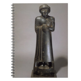 Standbeeld van Gudea, Prins van Lagash, Neo-Sumeri Notitieboek