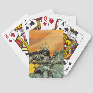 Standbeeld van Kusunoki Masashige, Japan Pokerkaarten