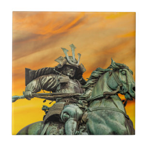 Standbeeld van Kusunoki Masashige, Japan Tegeltje