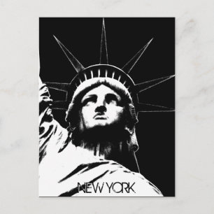 Standbeeld van Liberty Ansichtkaart Eigen ontwerp Briefkaart