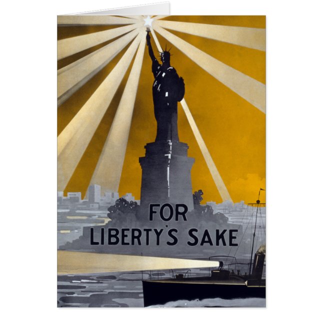 Standbeeld van Liberty Torch & US Navy Tweede Were (Voorkant)