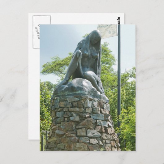 Standbeeld van Lorelei Briefkaart (Voorkant / Achterkant)