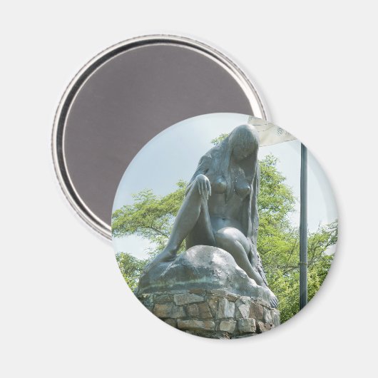 Standbeeld van Lorelei Magneet (Voorkant / Achterkant)