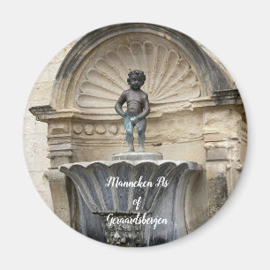 Standbeeld van Manneken Pis in Geraardsbergen, Bel Magneet