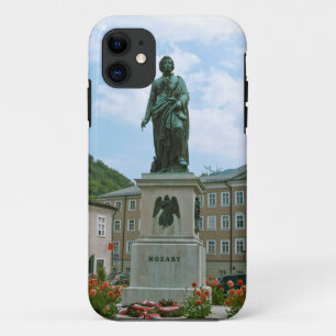 Standbeeld van Mozart in Salzburg iPhone 11 Hoesje