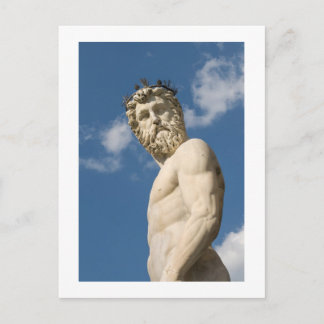 Standbeeld van Neptunus, Piazza della Signoria, Fl Briefkaart