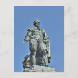 Standbeeld van Peter Paul Rubens in Antwerpen Briefkaart