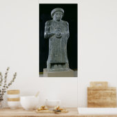 standbeeld van prins Gudea, c.2150 BC Poster (Keuken)