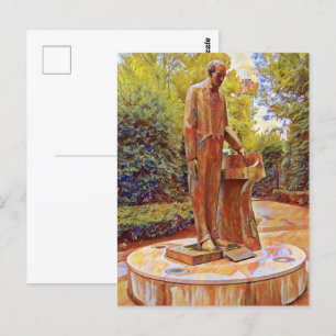 Standbeeld van Sergei Rachmaninov in Knoxville Briefkaart