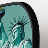 Standbeeld van Smash - New York Pickleball Design Pickleball Paddle (Links Detail)