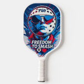 Standbeeld van Smash - New York Pickleball Design Pickleball Paddle (Achterkant)