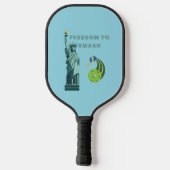 Standbeeld van Smash - New York Pickleball Design Pickleball Paddle (Achterkant)