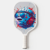 Standbeeld van Smash - New York Pickleball Design Pickleball Paddle (Achterkant)
