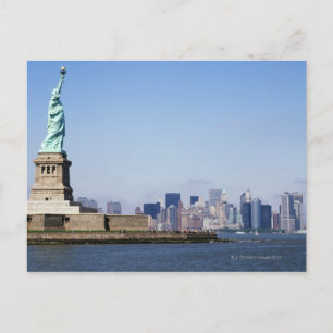 Standbeeld van Vrijheid, de Stad van New York, New Briefkaart
