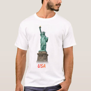 Standbeeld van Vrijheid -new york t-shirt vrijheid
