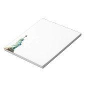 Standbeeld van vrijheid notitieblok (Gedraaid)