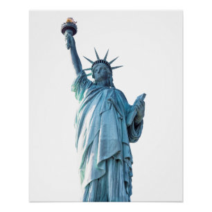 Standbeeld van vrijheid perfect poster