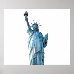 Standbeeld van vrijheid poster