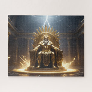 Standbeeld van Zeus in Olympia gezien door Ai Legpuzzel