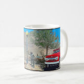 STANDIN SUR LA TASSE FAISANTE LE COIN (Devant droit)