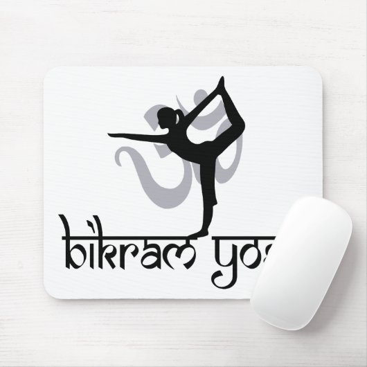 Standing Bow Pulling Pose Bikram Yoga Gift Muismat (Met muis)