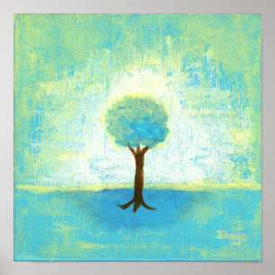 Standing InThe Light Poster Print Original Art
