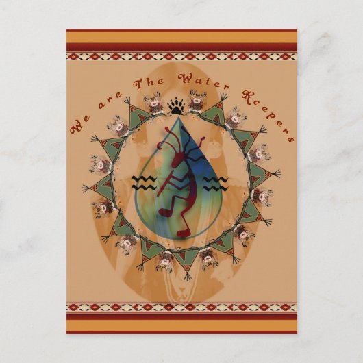 Standing Rock Briefkaart (Voorkant)