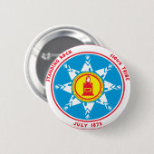 Standing Rock tribe logo Ronde Button 5,7 Cm (Voorkant /achterkant)