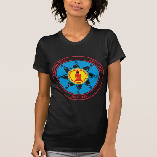 Standing Rock tribe logo T-shirt (Voorkant)