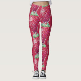 Standing Strawberry Leggings