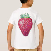 Standing Strawberry T-shirt (Achterkant)