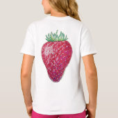 Standing Strawberry T-shirt (Achterkant)
