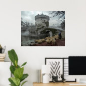 Standing Strong Poster (Thuiskantoor)