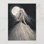 Standing Under the Full Moon Briefkaart (Voorkant)