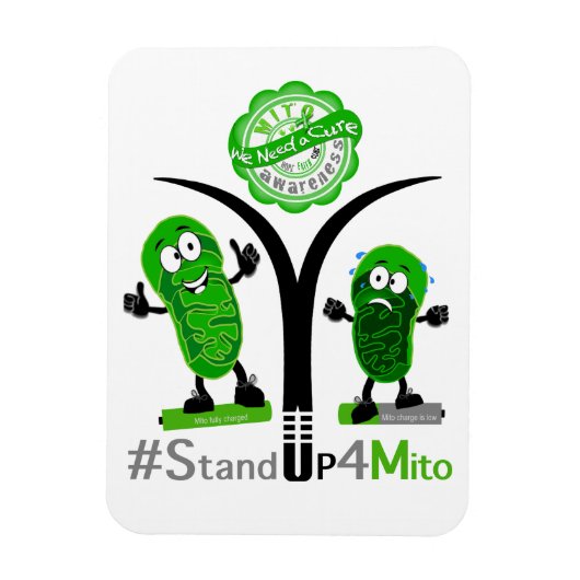 #StandUp4Mito Magneet (Verticaal)