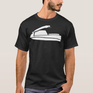 Standup Jet Ski Retro JS 550 Silhouet TShirt