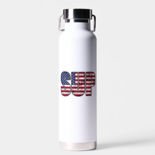 Standup Paddling SUP American Flag Waterfles