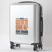 standvastig sticker (Koffer)