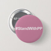 #StandWithPP-knop Ronde Button 5,7 Cm (Voorkant /achterkant)