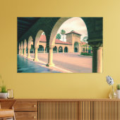 Stanford Architecture Canvas Afdruk (Insitu (Woonkamer))