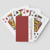 Stanford BAD Lab - primair keurmerk Pokerkaarten (Achterkant)