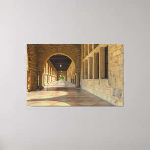 Stanford Hallway Canvas Afdruk
